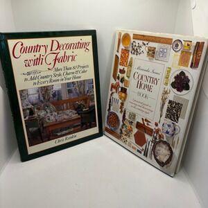 Country Decorating with Fabric & Home‎ Book Interior Design Projects